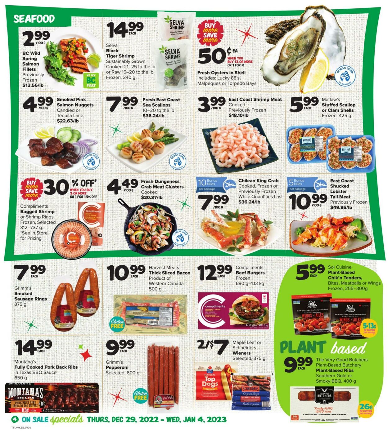 Circulaire Thrifty Foods 29.12.2022 - 04.01.2023