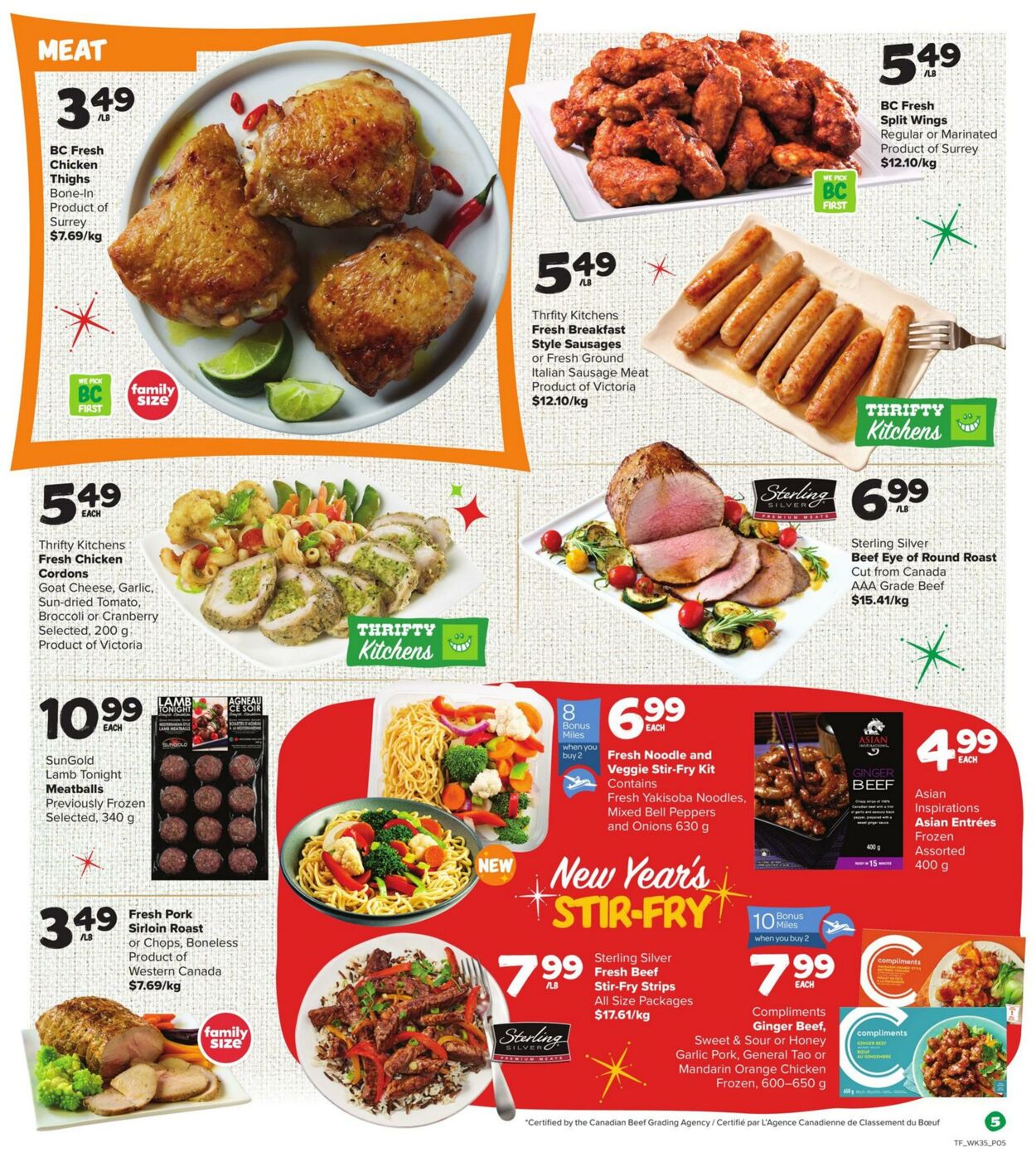 Circulaire Thrifty Foods 29.12.2022 - 04.01.2023