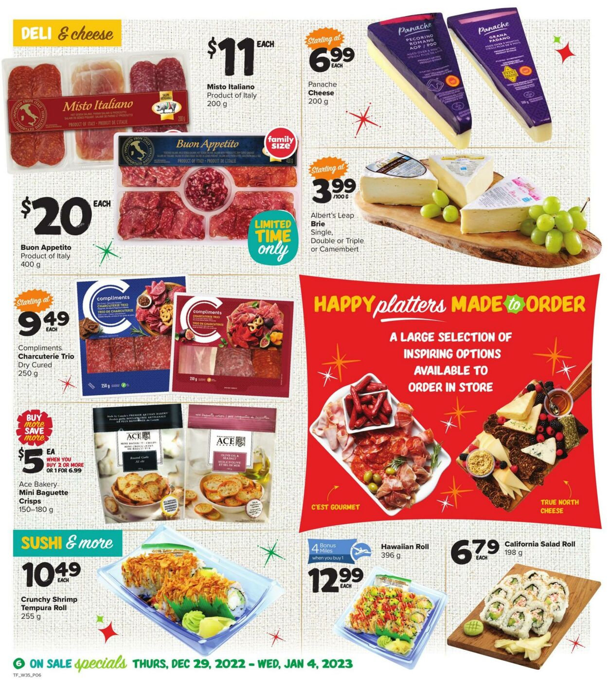 Circulaire Thrifty Foods 29.12.2022 - 04.01.2023