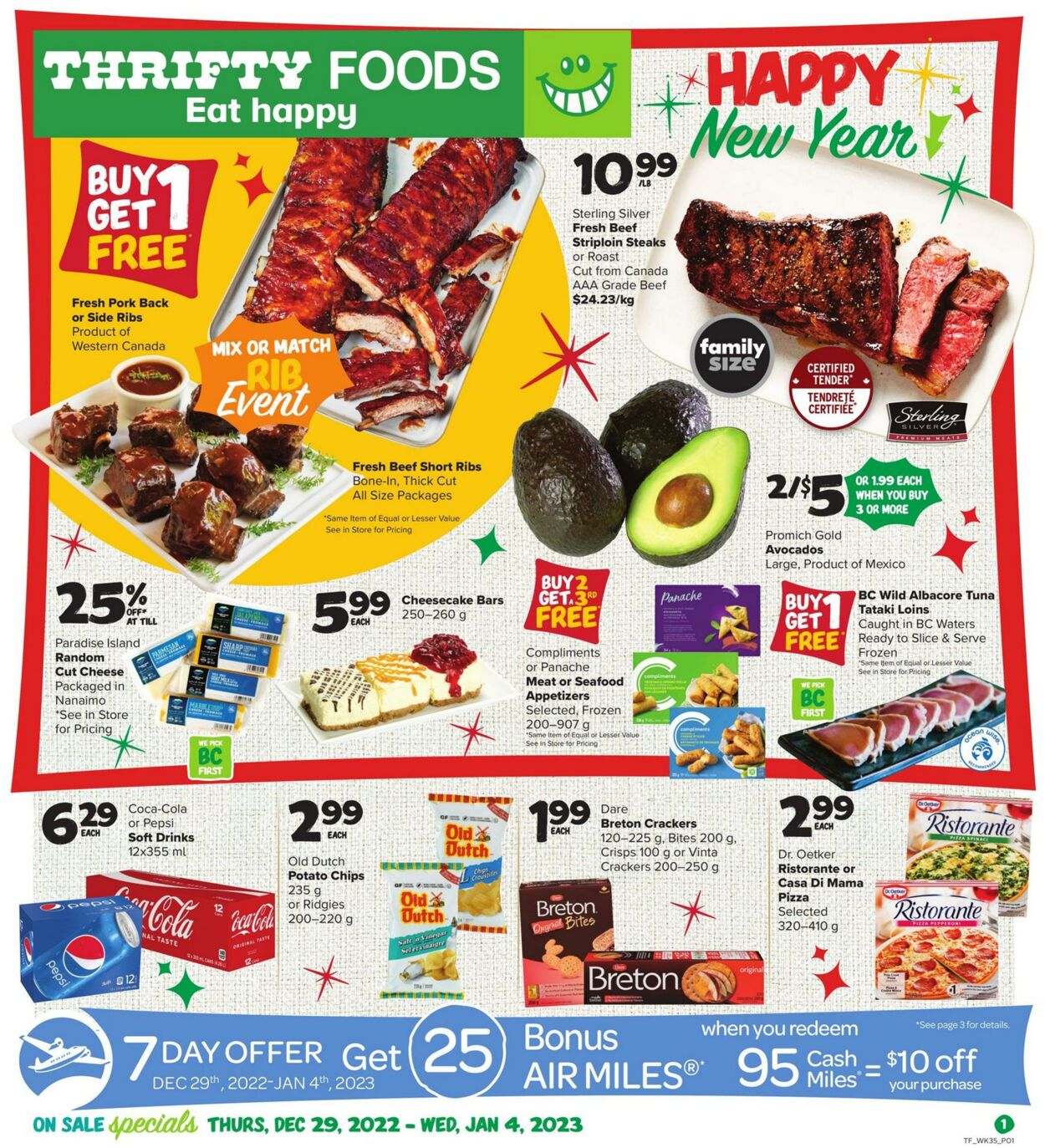 Circulaire Thrifty Foods 29.12.2022-04.01.2023