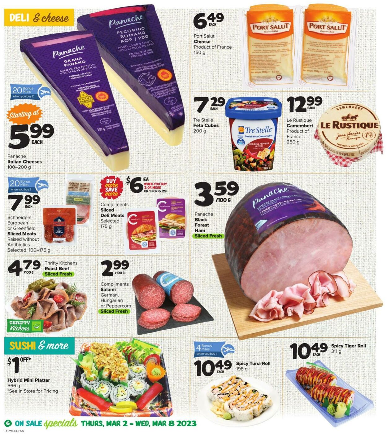 Circulaire Thrifty Foods 02.03.2023 - 08.03.2023