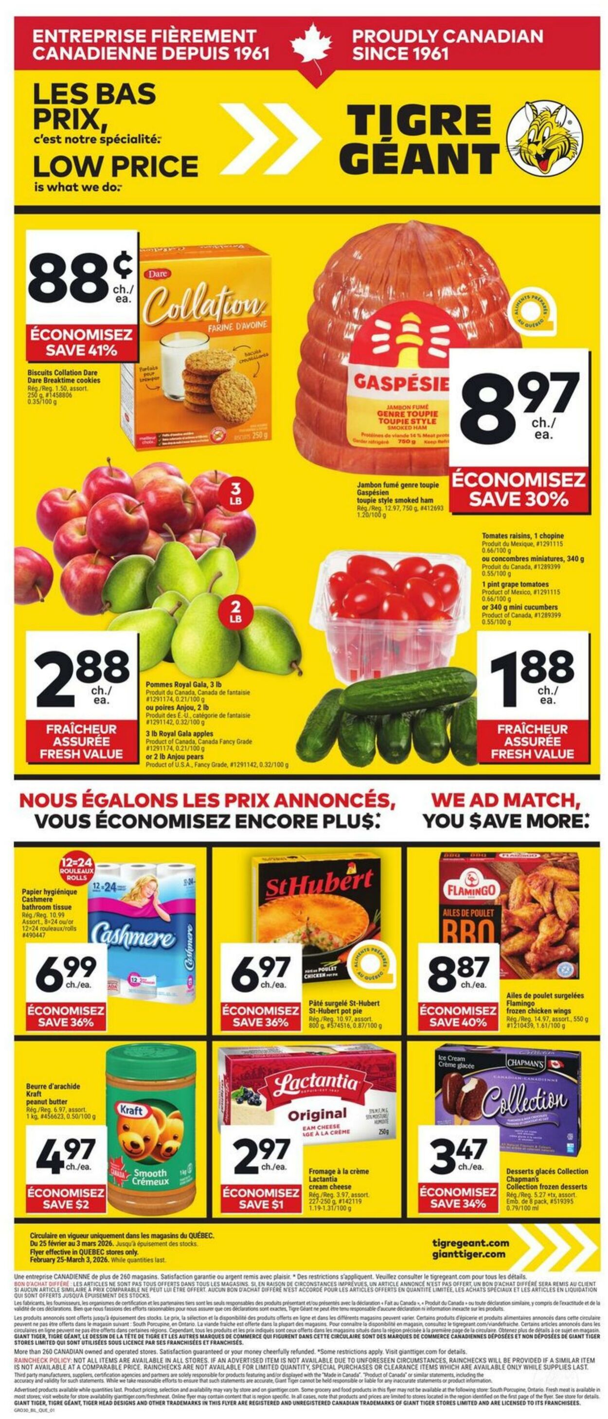 Circulaire Tigre Géant 25.02.2026 - 03.03.2026