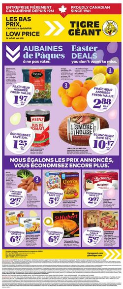 Circulaire Tigre Géant 01.04.2026 - 07.04.2026