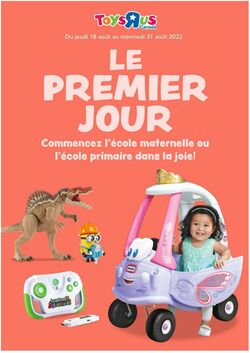 Circulaire Toys’R’Us 18.08.2022-31.08.2022