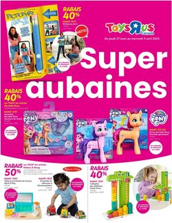 Circulaire Toys’R’Us 27.03.2025 - 09.04.2025