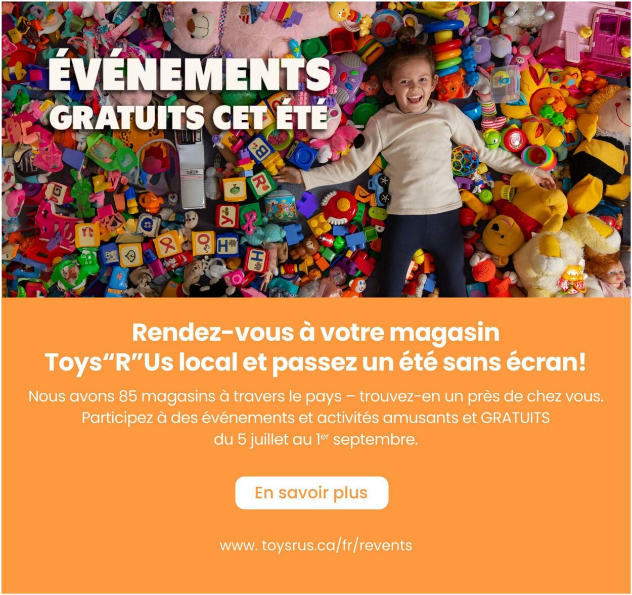 Circulaire Toys’R’Us 25.07.2024 - 07.08.2024