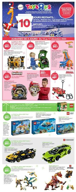 Circulaire Toys’R’Us 14.12.2023 - 25.12.2023