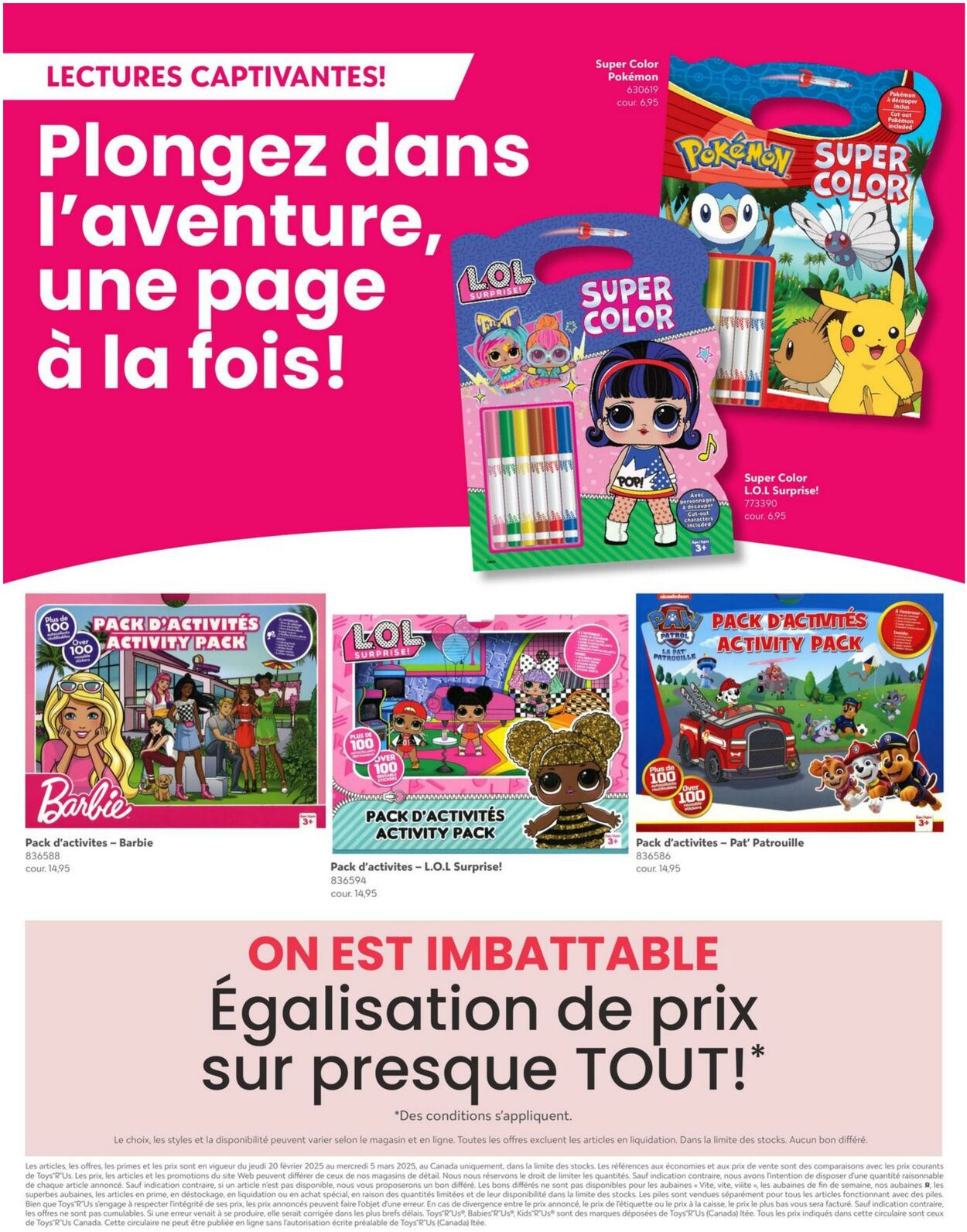 Circulaire Toys’R’Us 20.02.2025 - 05.03.2025