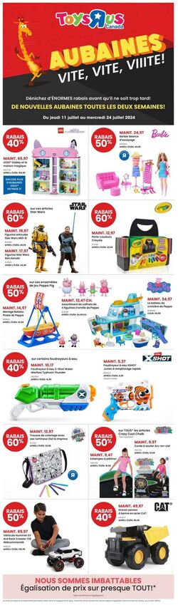 Circulaire Toys’R’Us 27.06.2024 - 10.07.2024