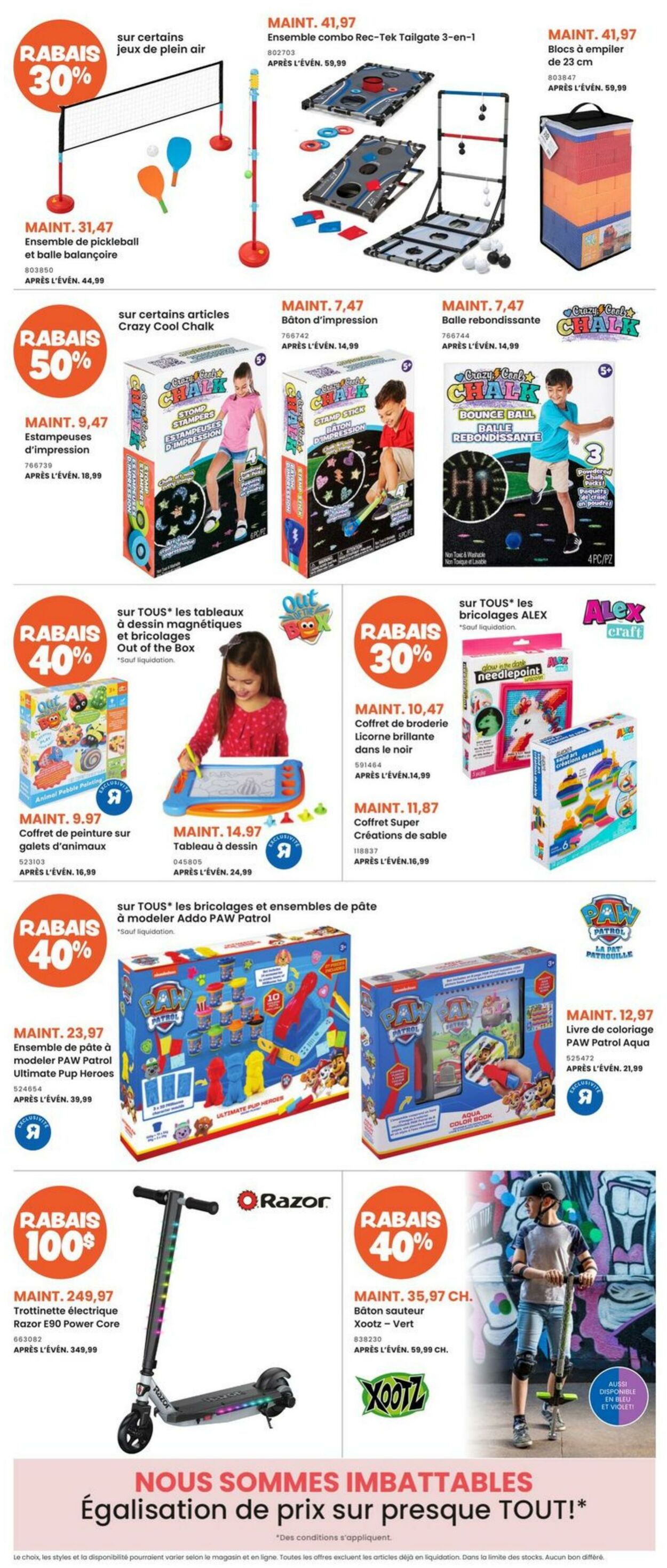 Circulaire Toys’R’Us 08.08.2024 - 21.08.2024