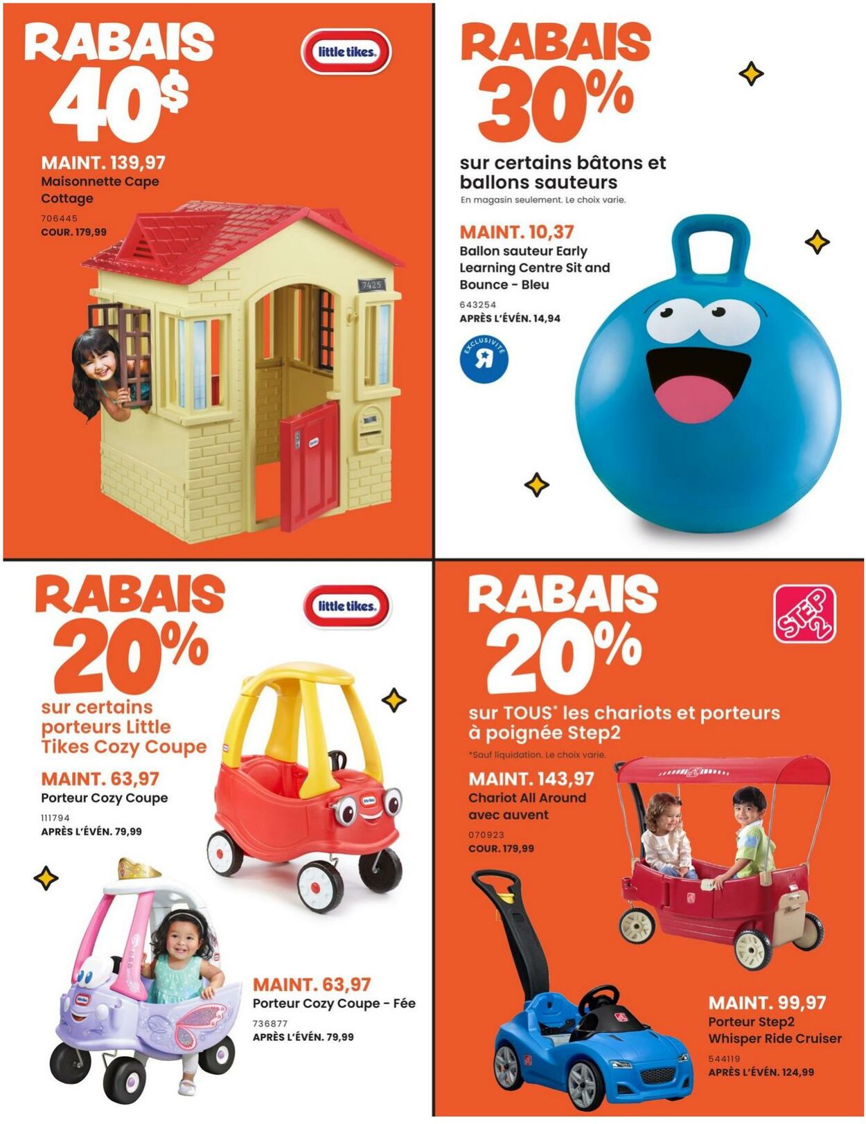 Circulaire Toys’R’Us 31.08.2023 - 13.09.2023