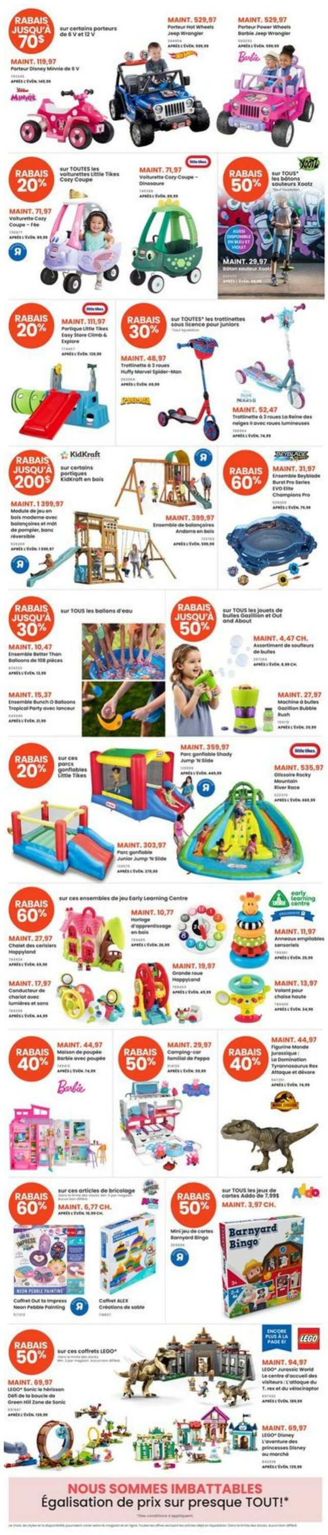 Circulaire Toys’R’Us 27.06.2024 - 10.07.2024