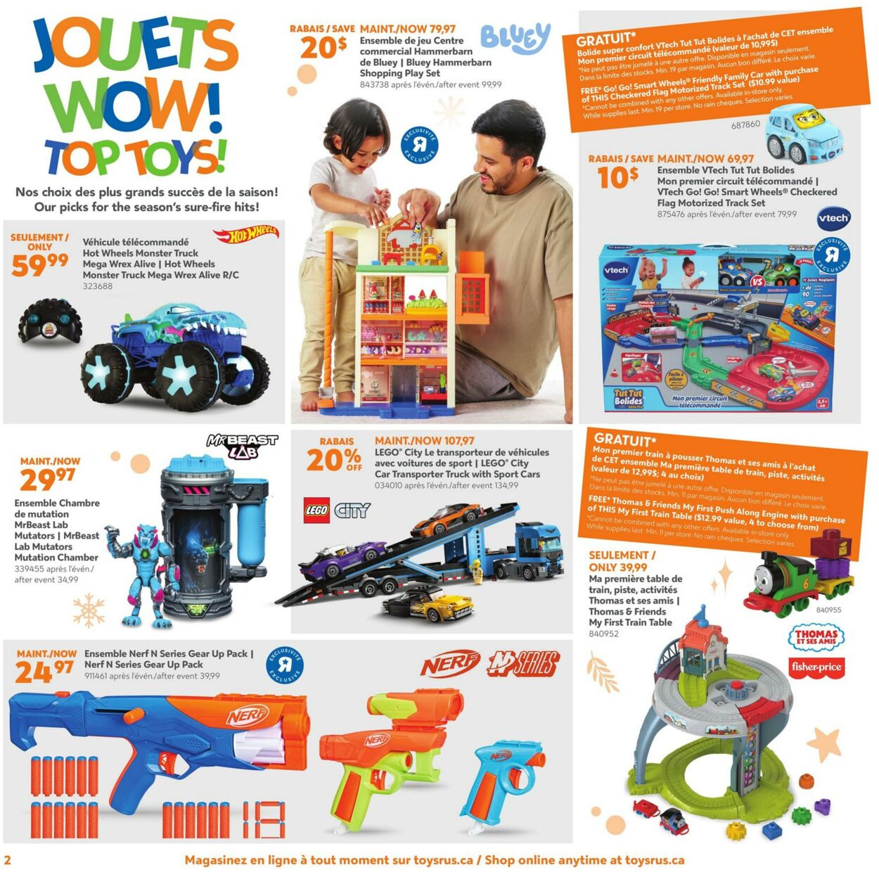 Circulaire Toys’R’Us 31.10.2024 - 20.11.2024