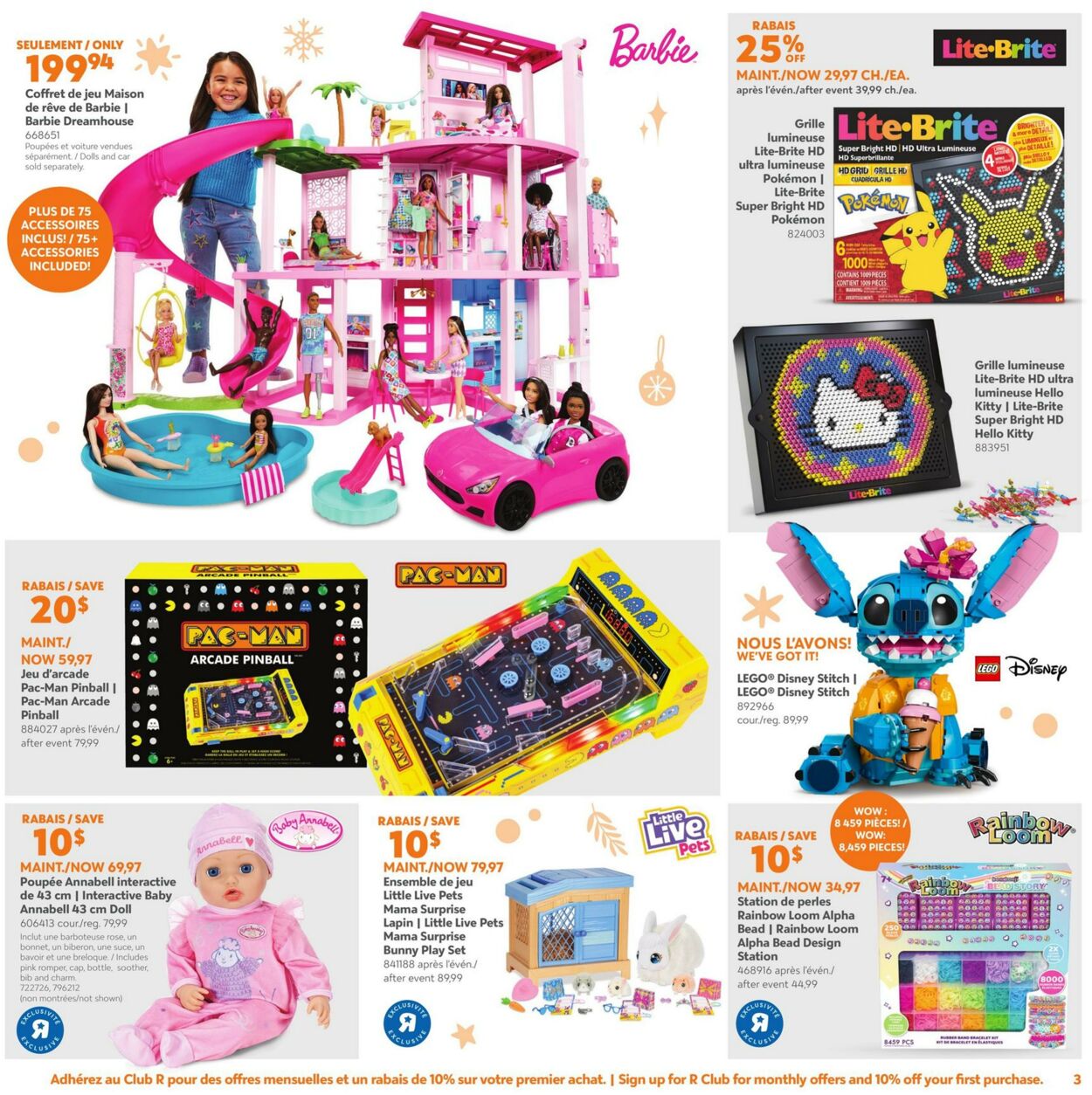 Circulaire Toys’R’Us 31.10.2024 - 20.11.2024