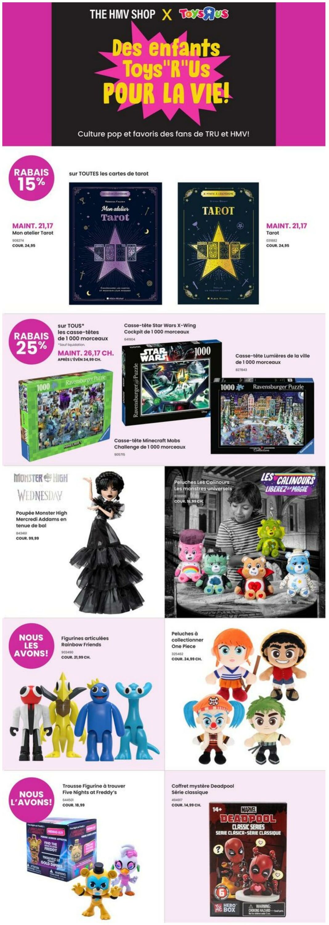 Circulaire Toys’R’Us 17.10.2024 - 30.10.2024