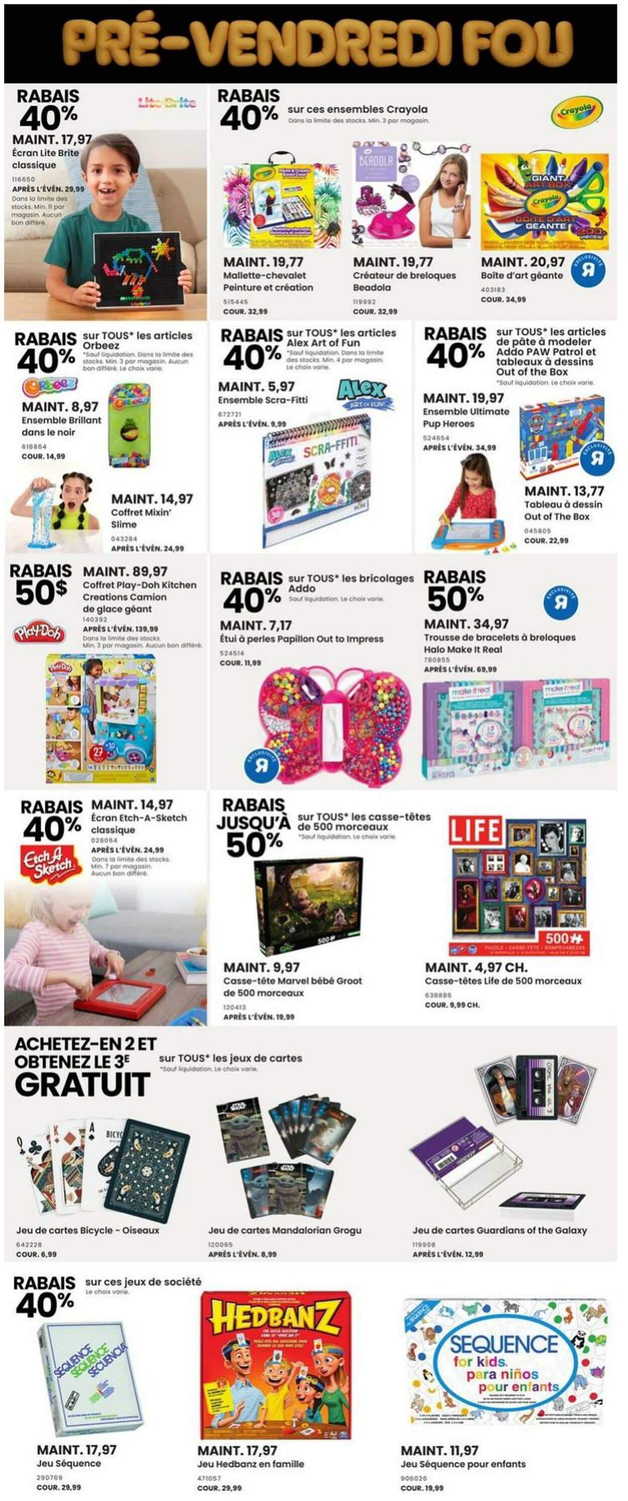 Circulaire Toys’R’Us 16.11.2023 - 22.11.2023