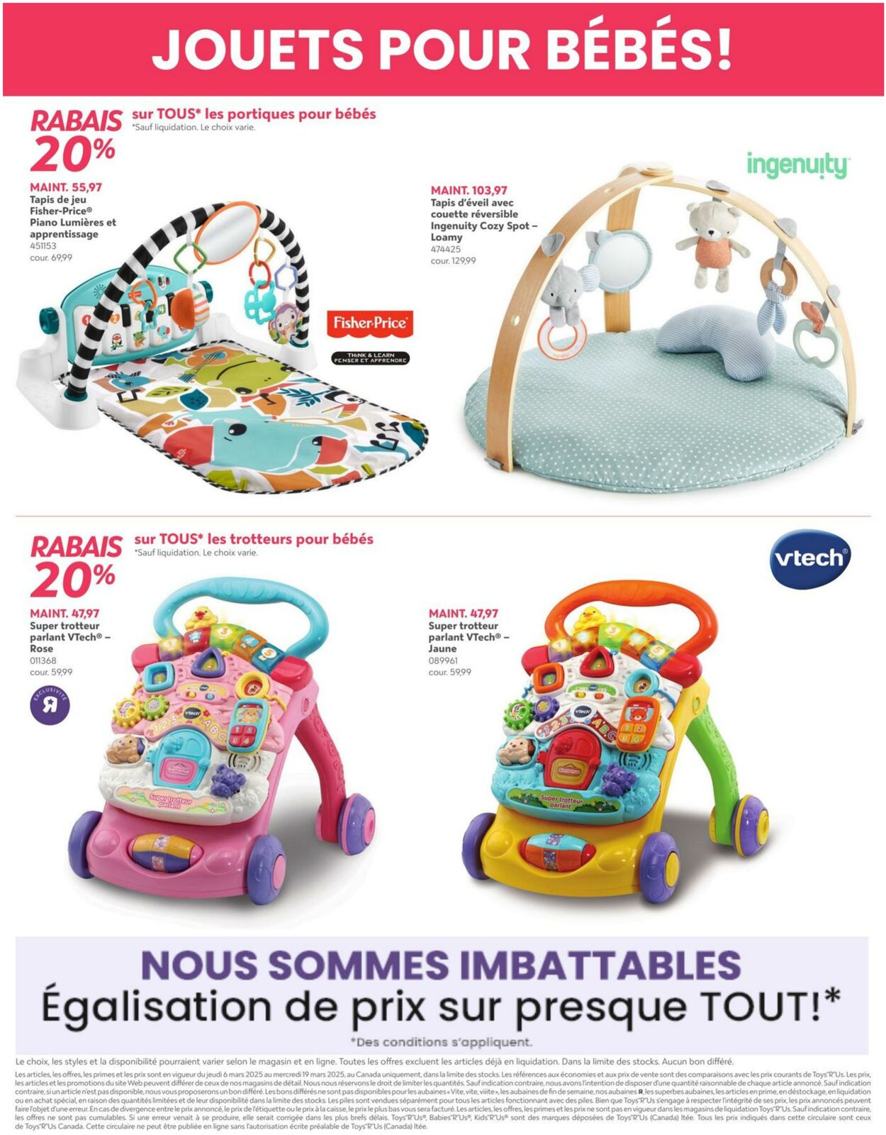 Circulaire Babies’R’Us 12.03.2025 - 19.03.2025