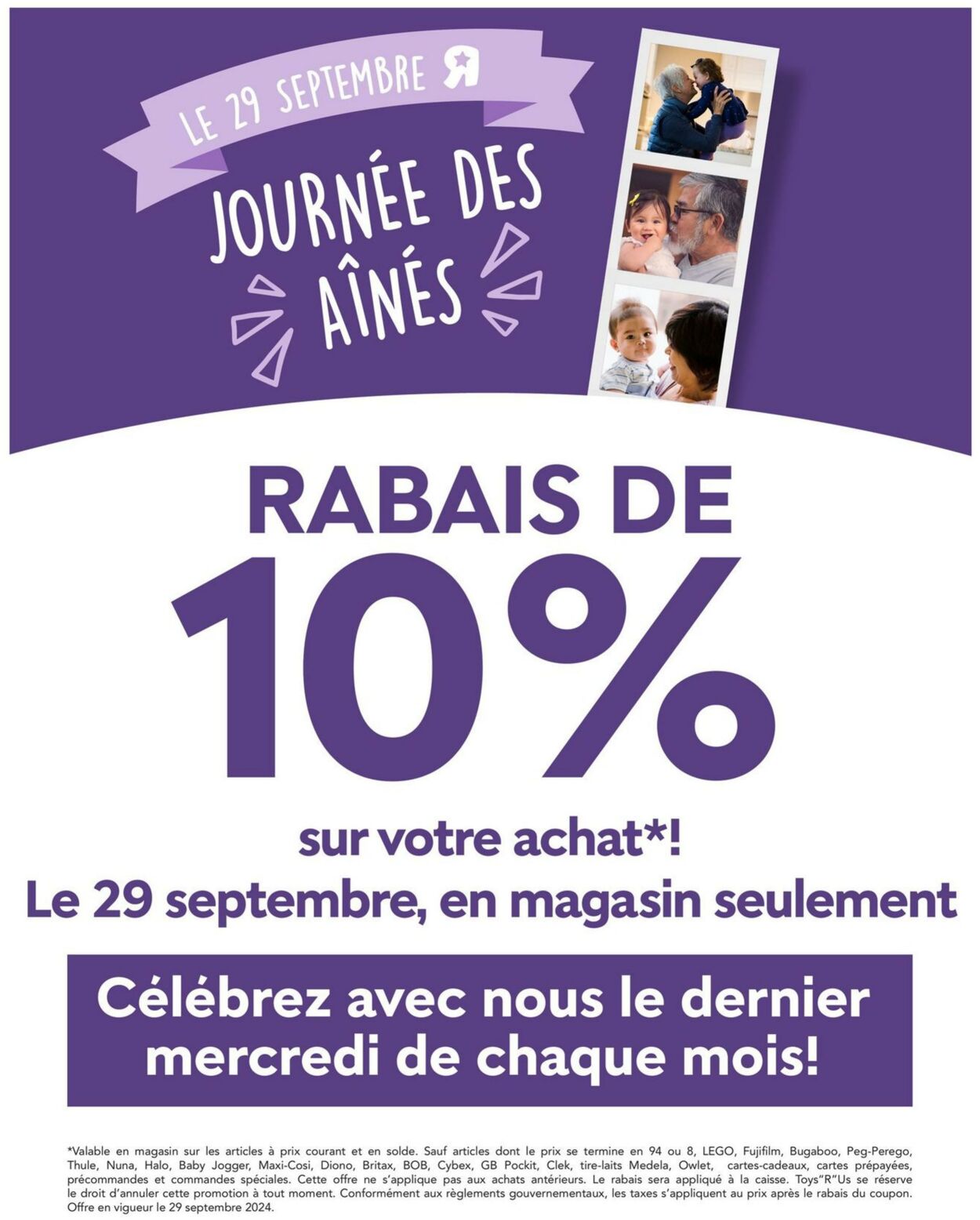 Circulaire Babies’R’Us 19.09.2024 - 02.10.2024