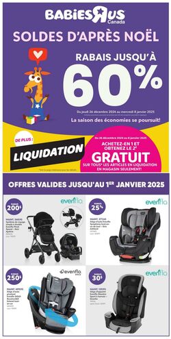 Circulaire Babies’R’Us 19.09.2024 - 02.10.2024