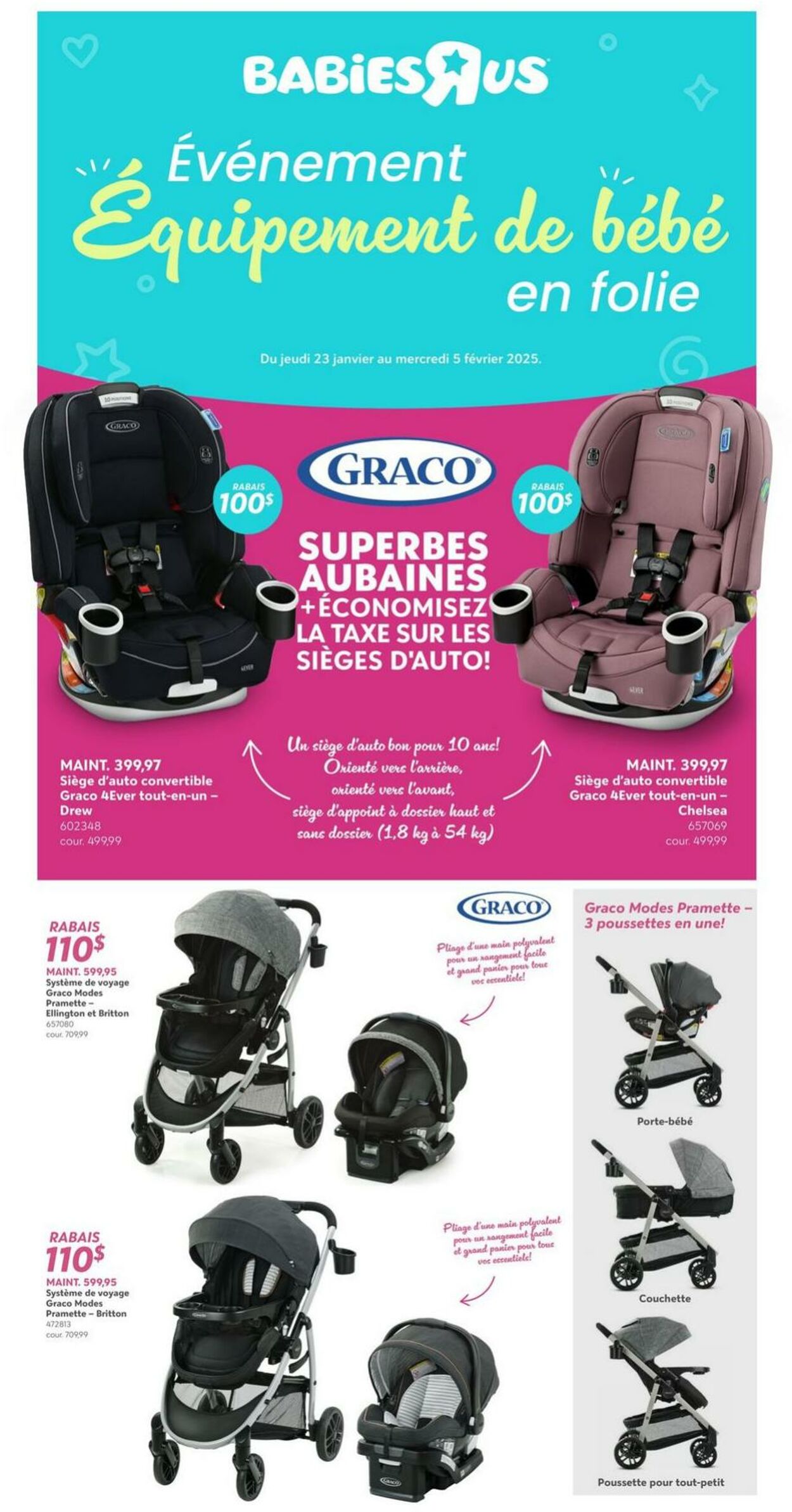 Circulaire Babies’R’Us 23.01.2025 - 05.02.2025