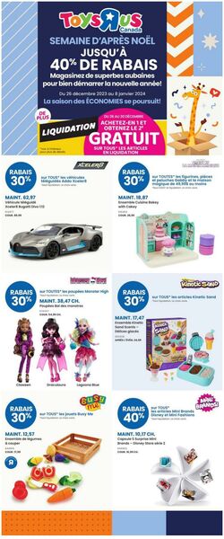 Circulaire Toys’R’Us 18.01.2024 - 14.02.2024
