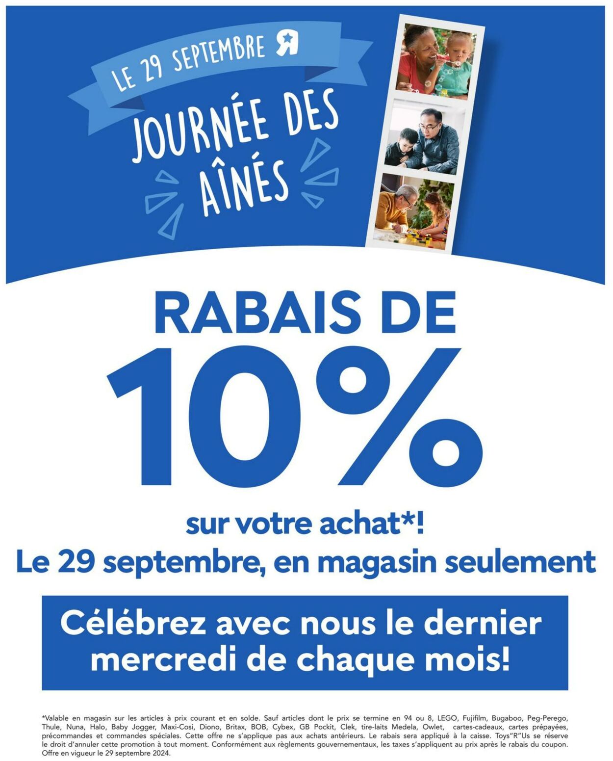 Circulaire Toys’R’Us 19.09.2024 - 02.10.2024