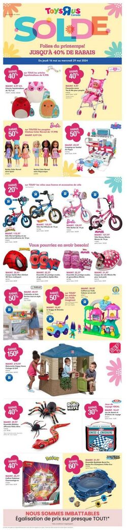 Circulaire Toys’R’Us 18.04.2024 - 01.05.2024