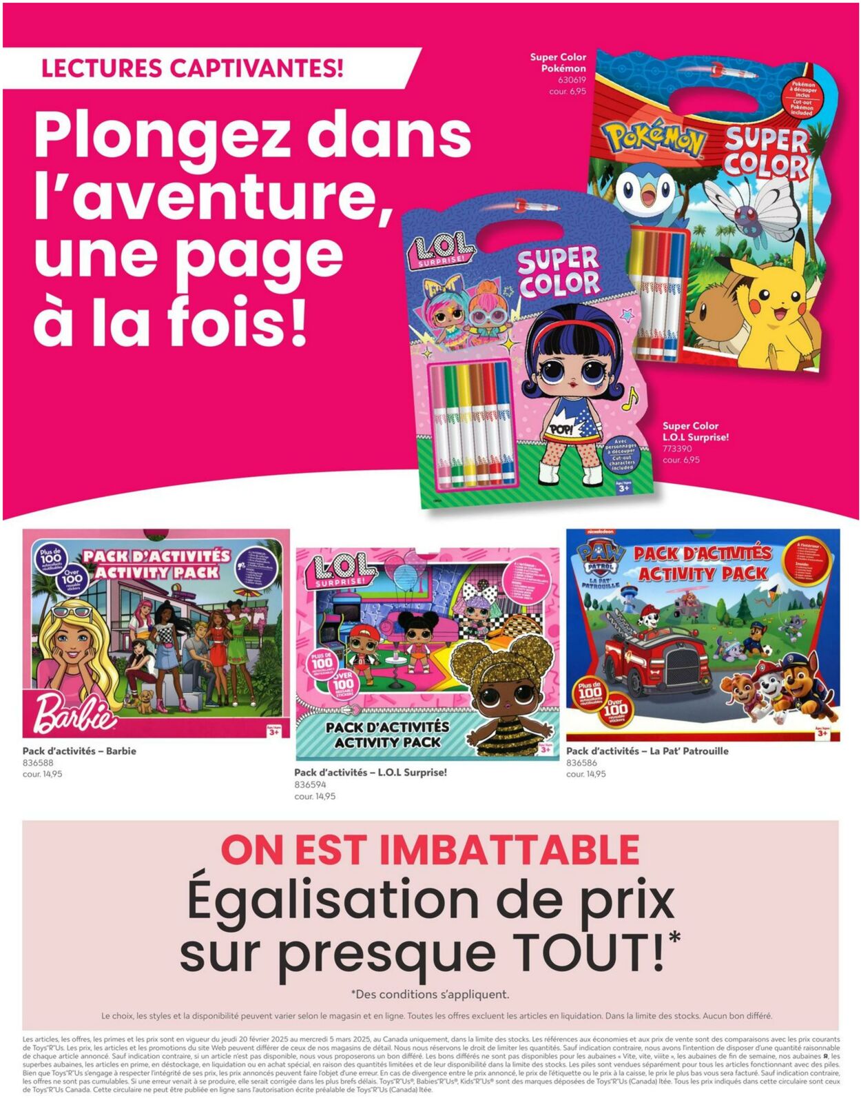 Circulaire Toys’R’Us 20.02.2025 - 05.03.2025