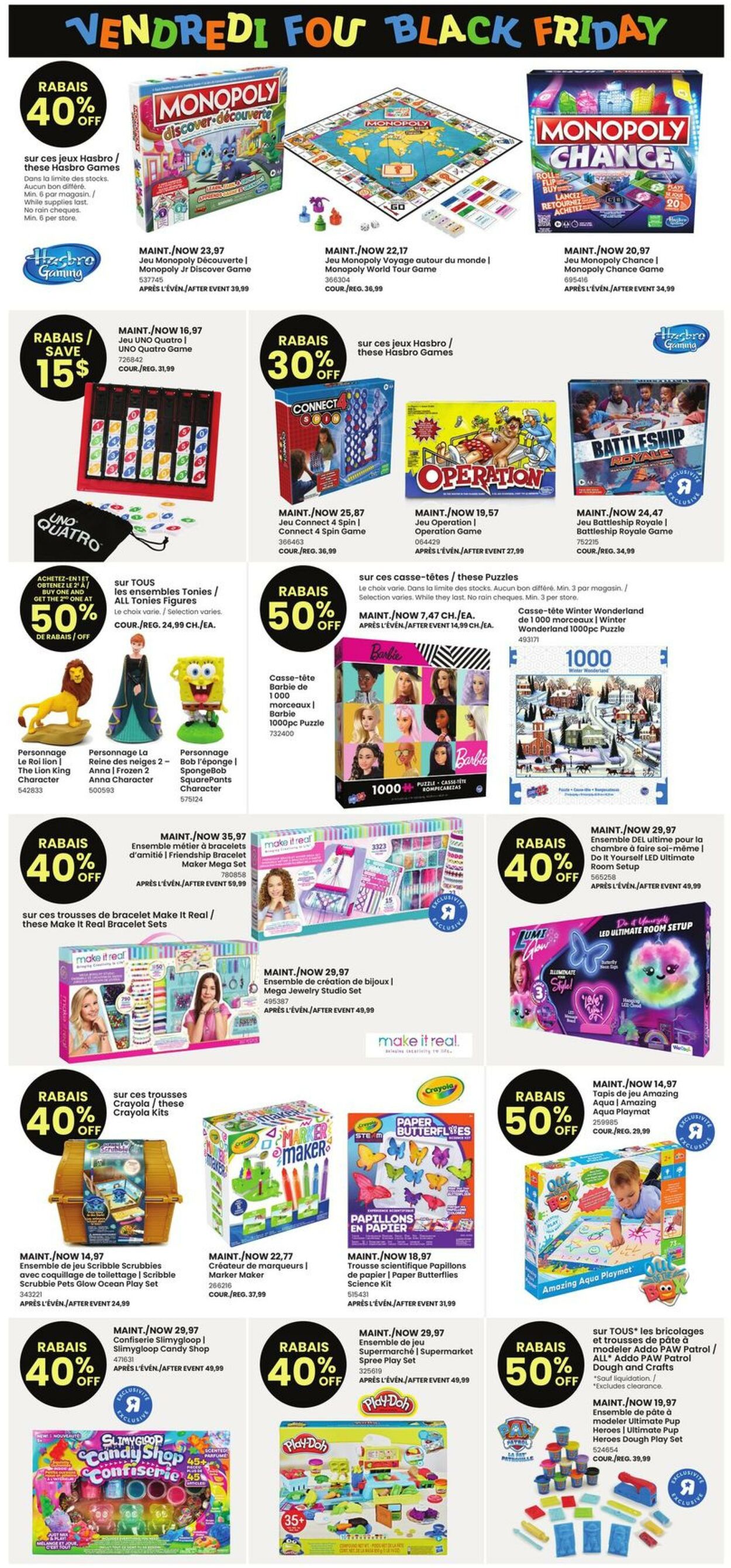 Circulaire Toys’R’Us 28.11.2024 - 04.12.2024