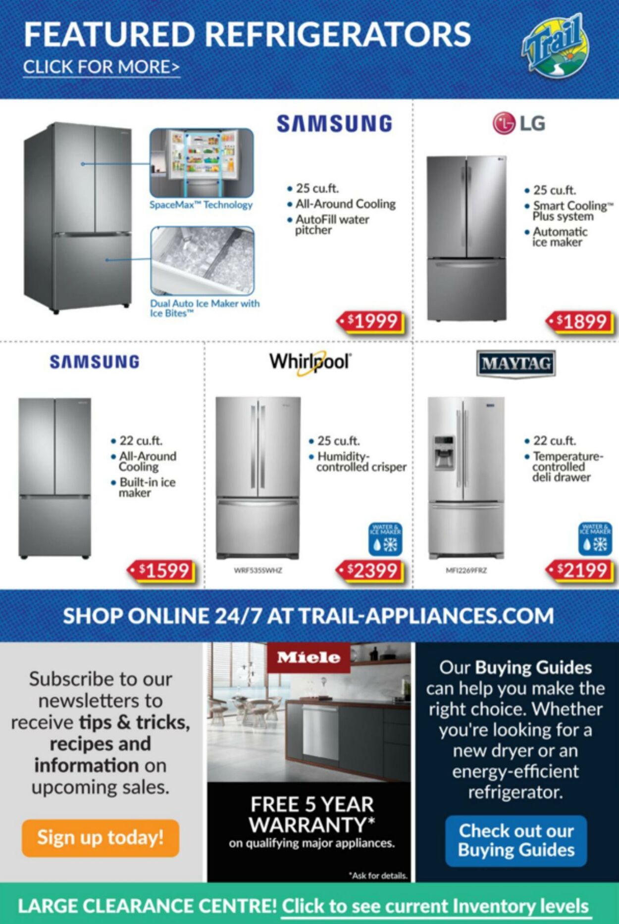 Circulaire Trail Appliances 27.04.2023 - 03.05.2023