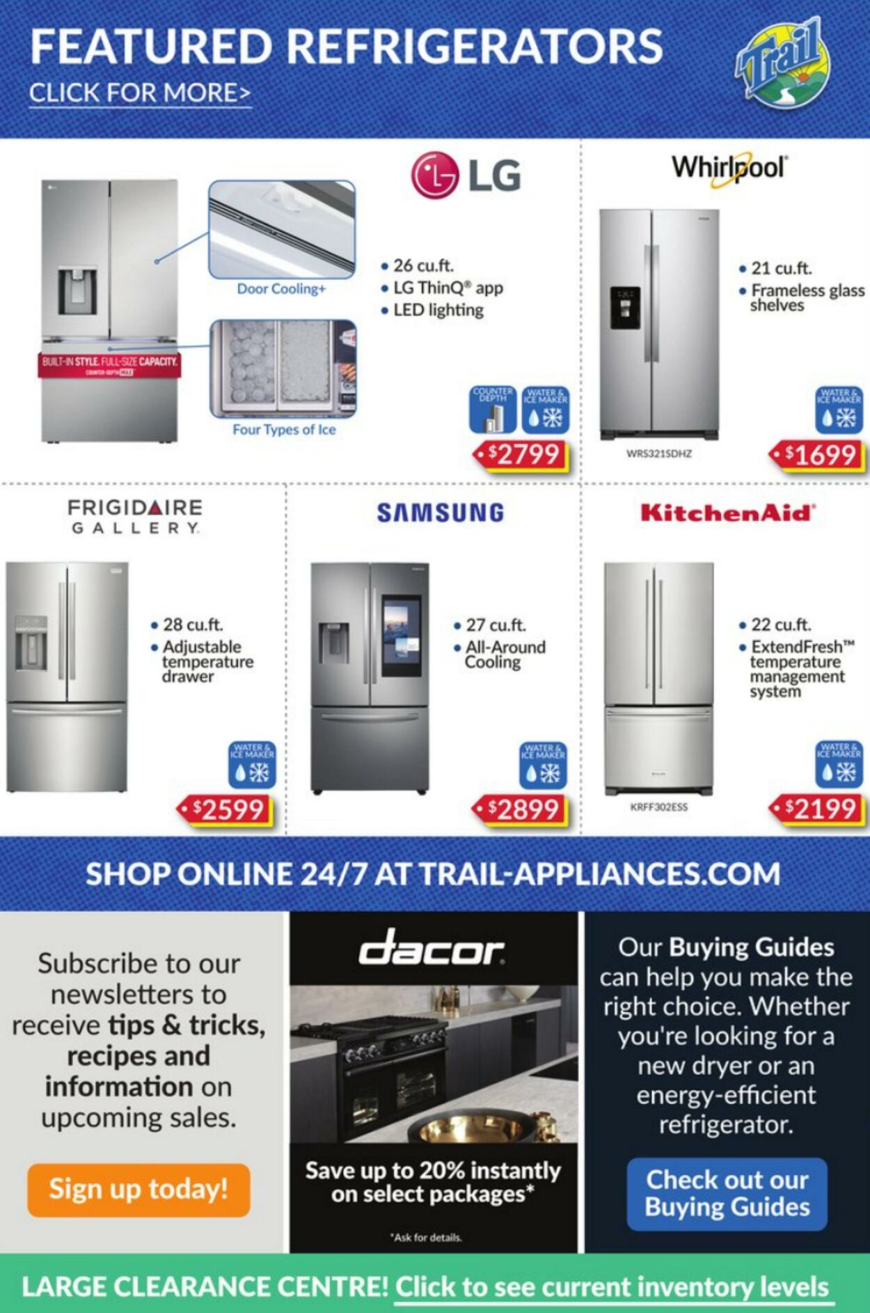 Circulaire Trail Appliances 20.07.2023 - 26.07.2023