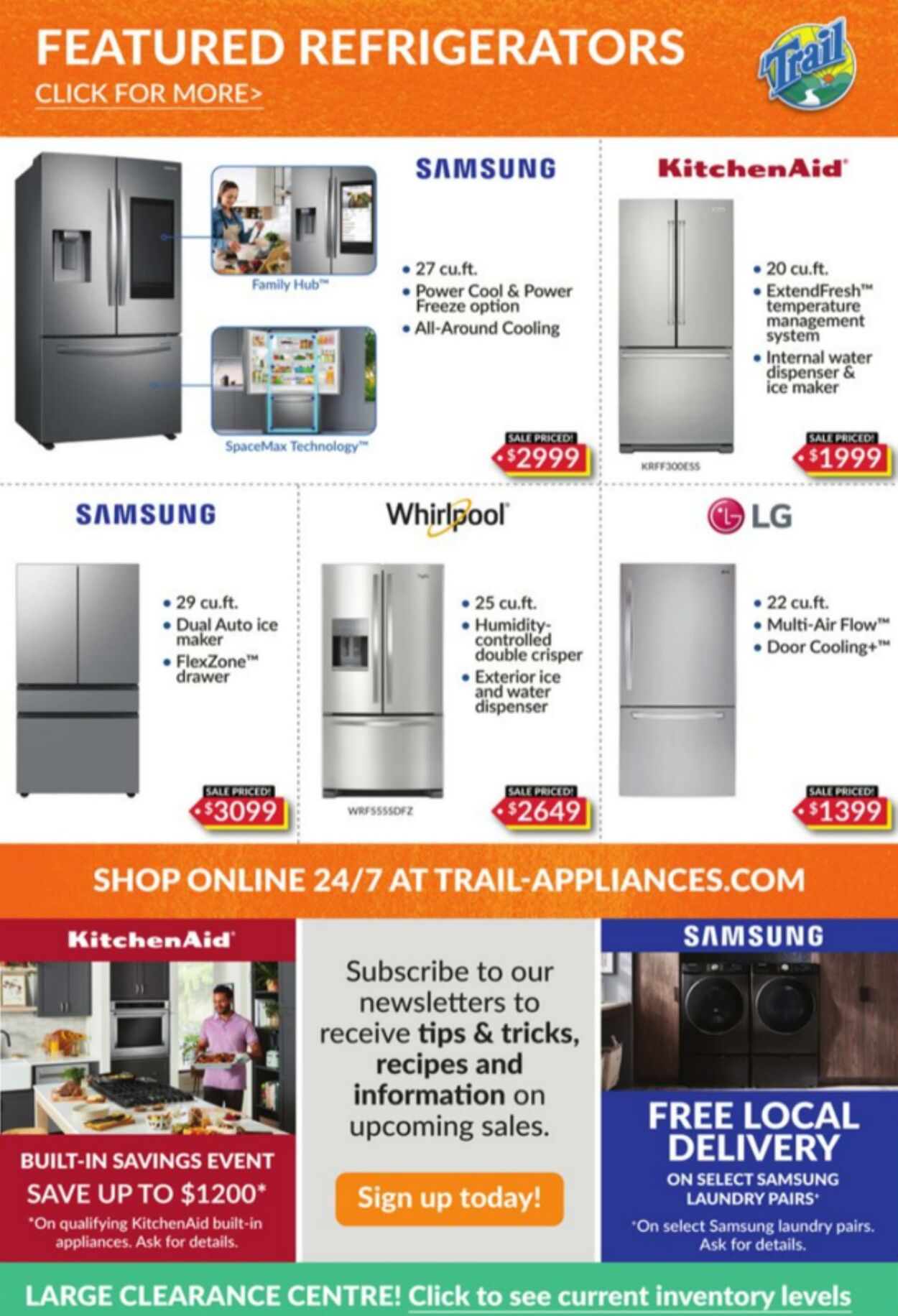 Circulaire Trail Appliances 19.01.2023 - 25.01.2023