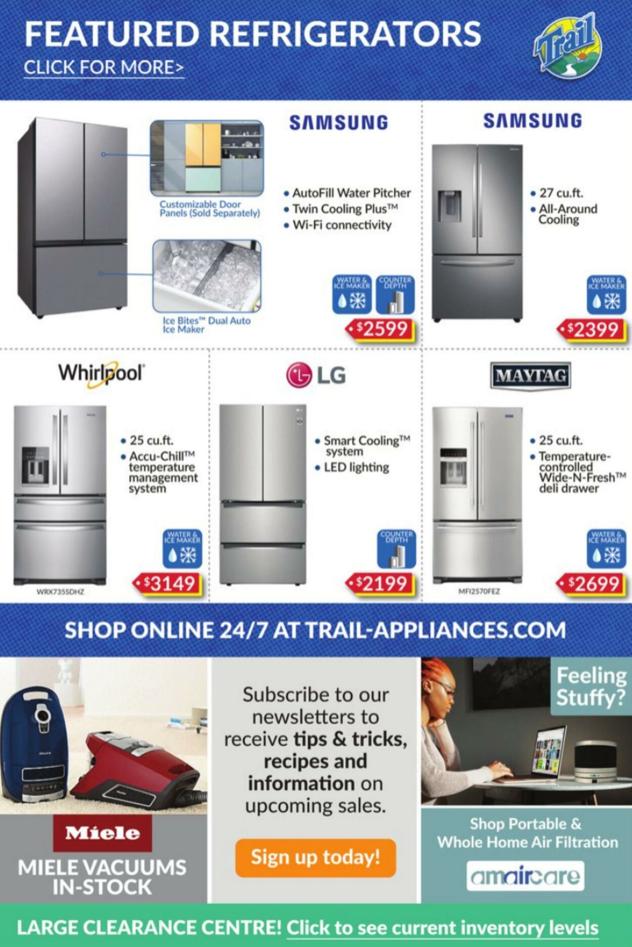 Circulaire Trail Appliances 03.11.2022 - 09.11.2022