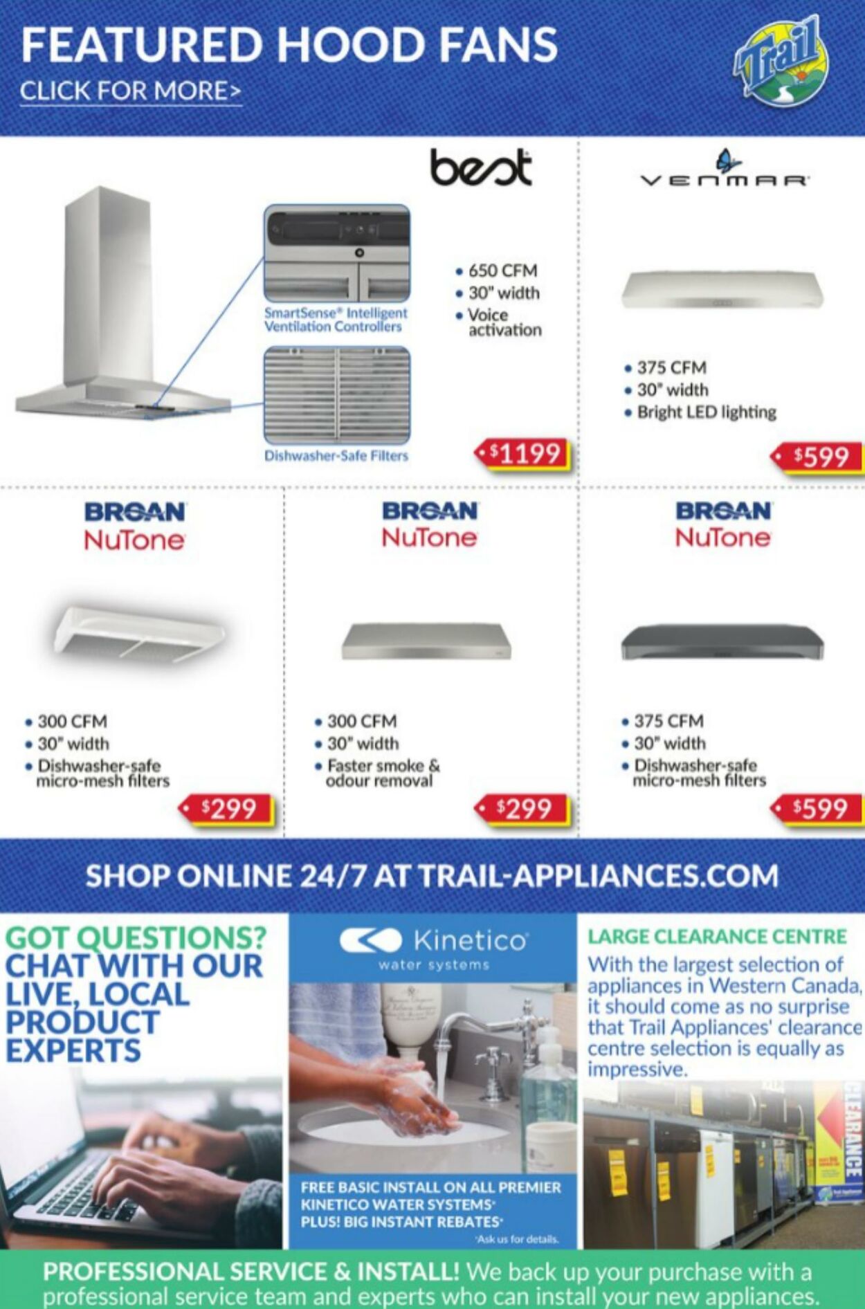 Circulaire Trail Appliances 31.08.2023 - 06.09.2023