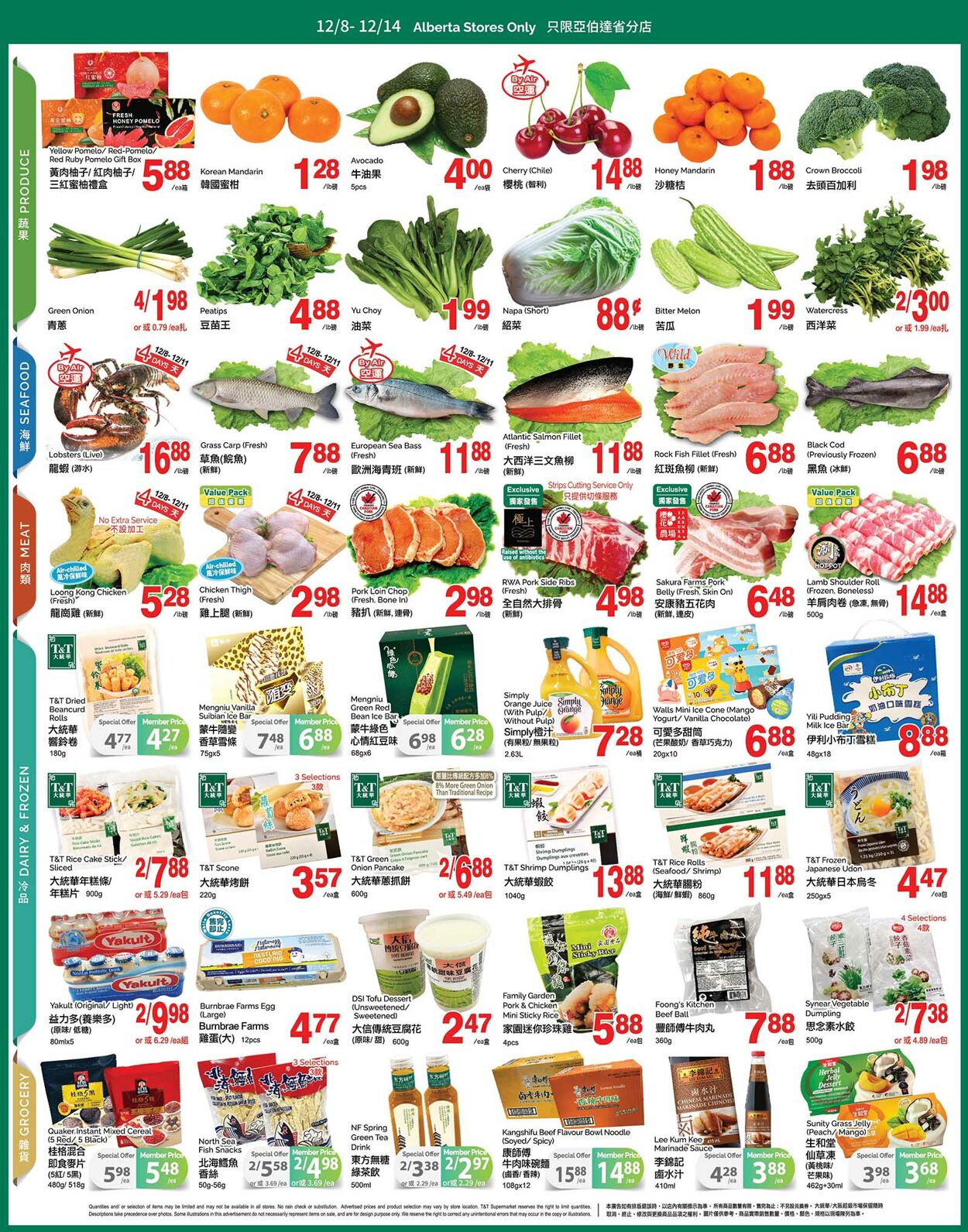 Circulaire T&T Supermarket 08.12.2023 - 14.12.2023