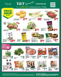 Circulaire T&T Supermarket 09.04.2026 - 16.04.2026