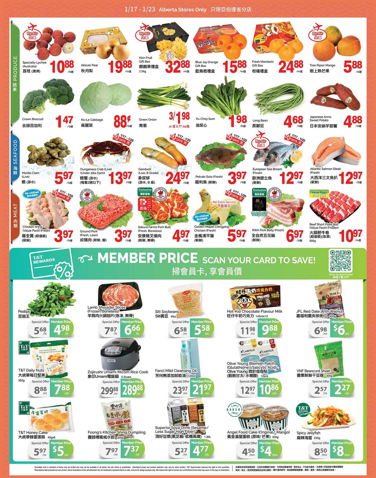 Circulaire T&T Supermarket 16.01.2025 - 23.01.2025