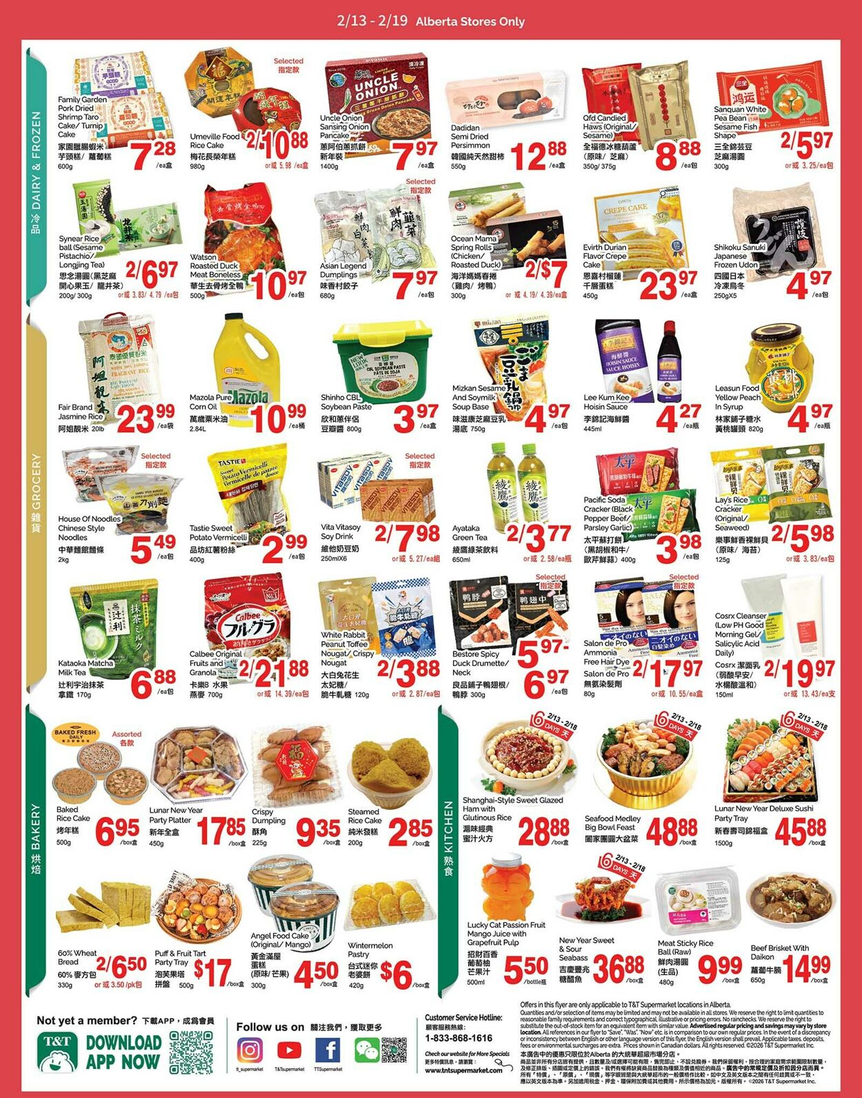 Circulaire T&T Supermarket 13.02.2026 - 19.02.2026