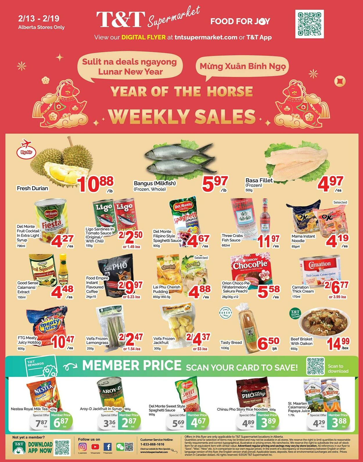 Circulaire T&T Supermarket 13.02.2026 - 19.02.2026
