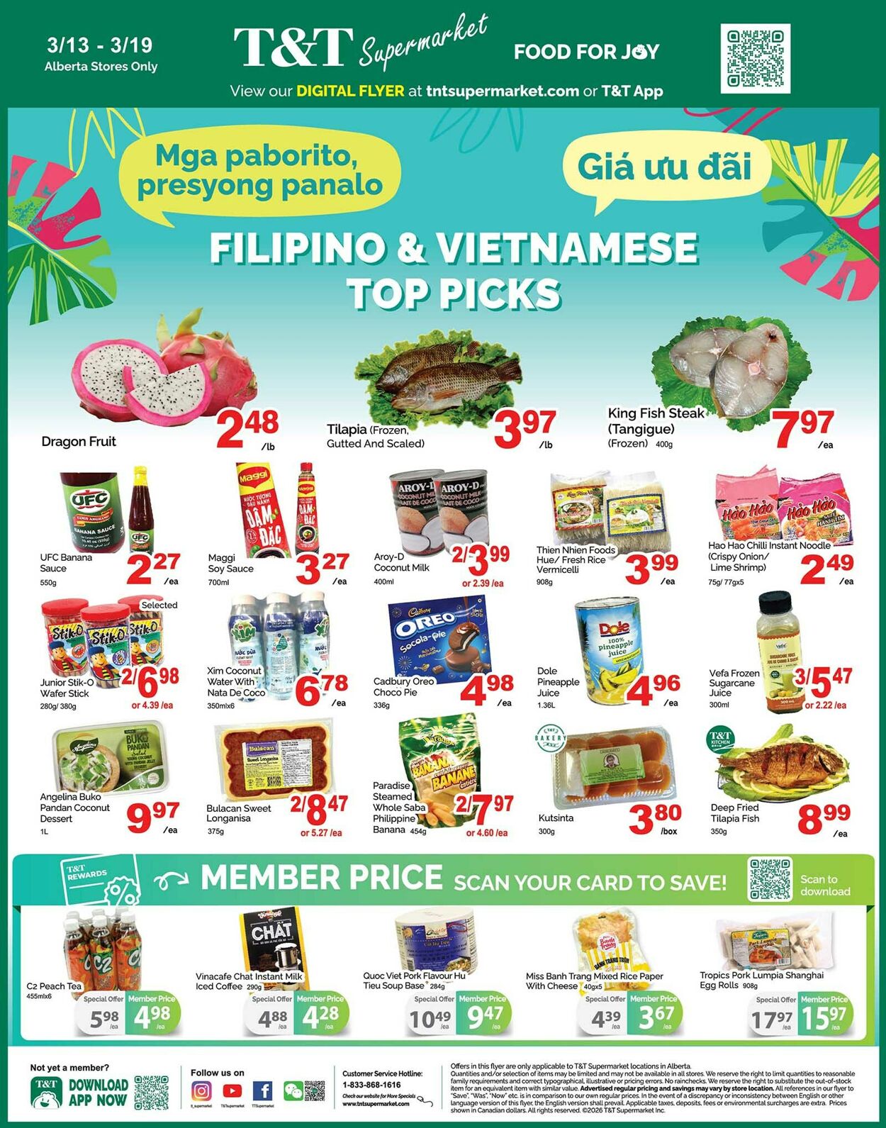 Circulaire T&T Supermarket 13.03.2026 - 19.03.2026