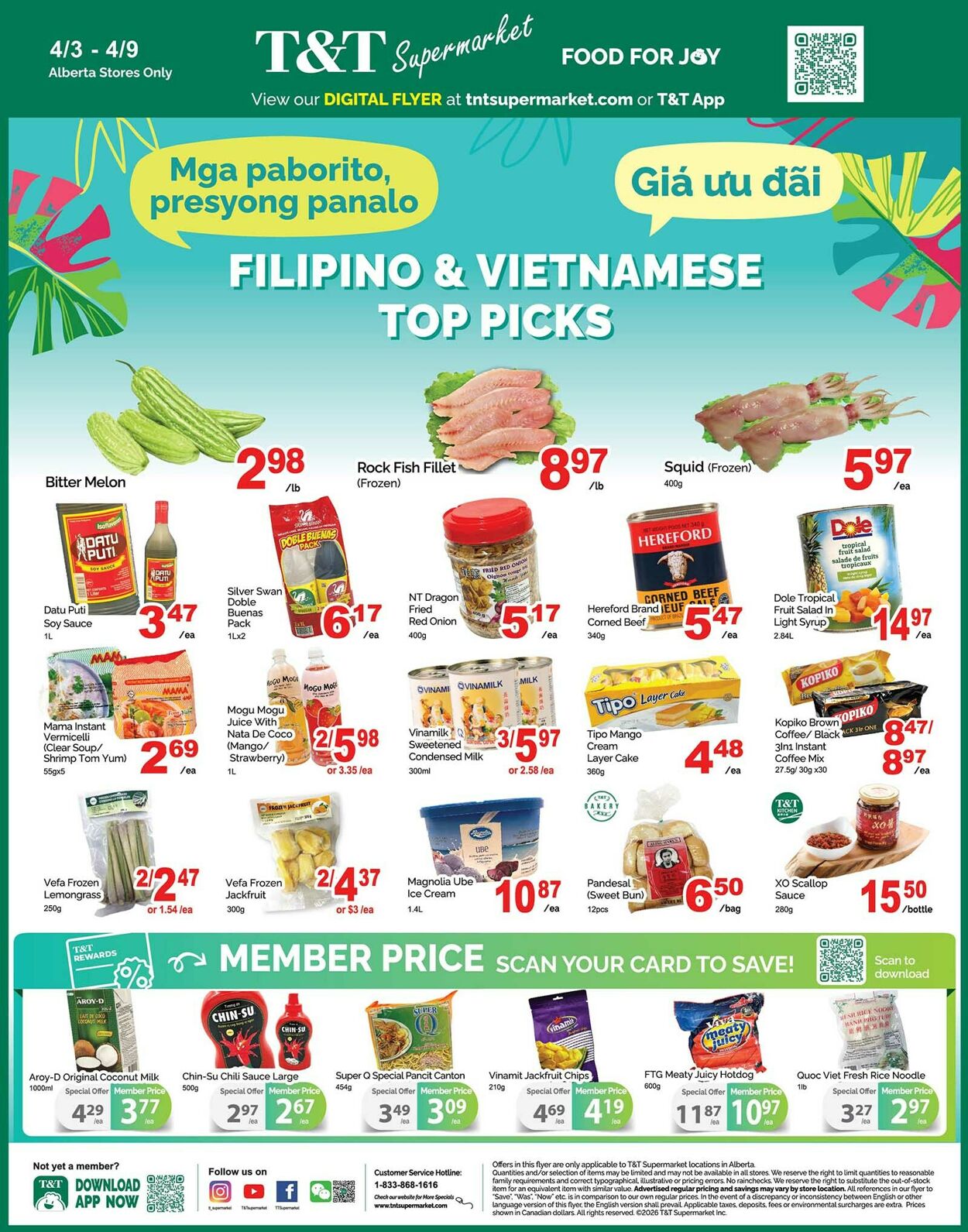 Circulaire T&T Supermarket 03.04.2026 - 09.04.2026