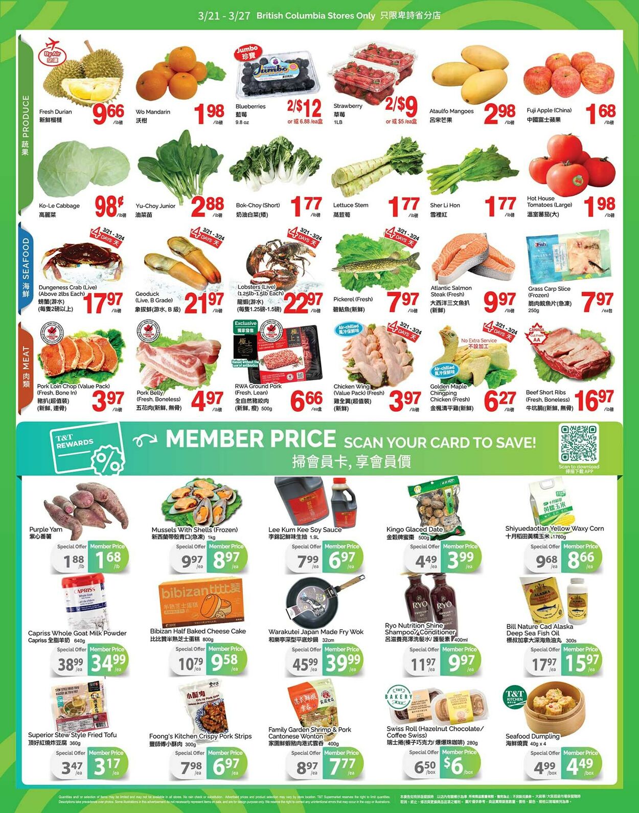 Circulaire T&T Supermarket 21.03.2025 - 27.03.2025