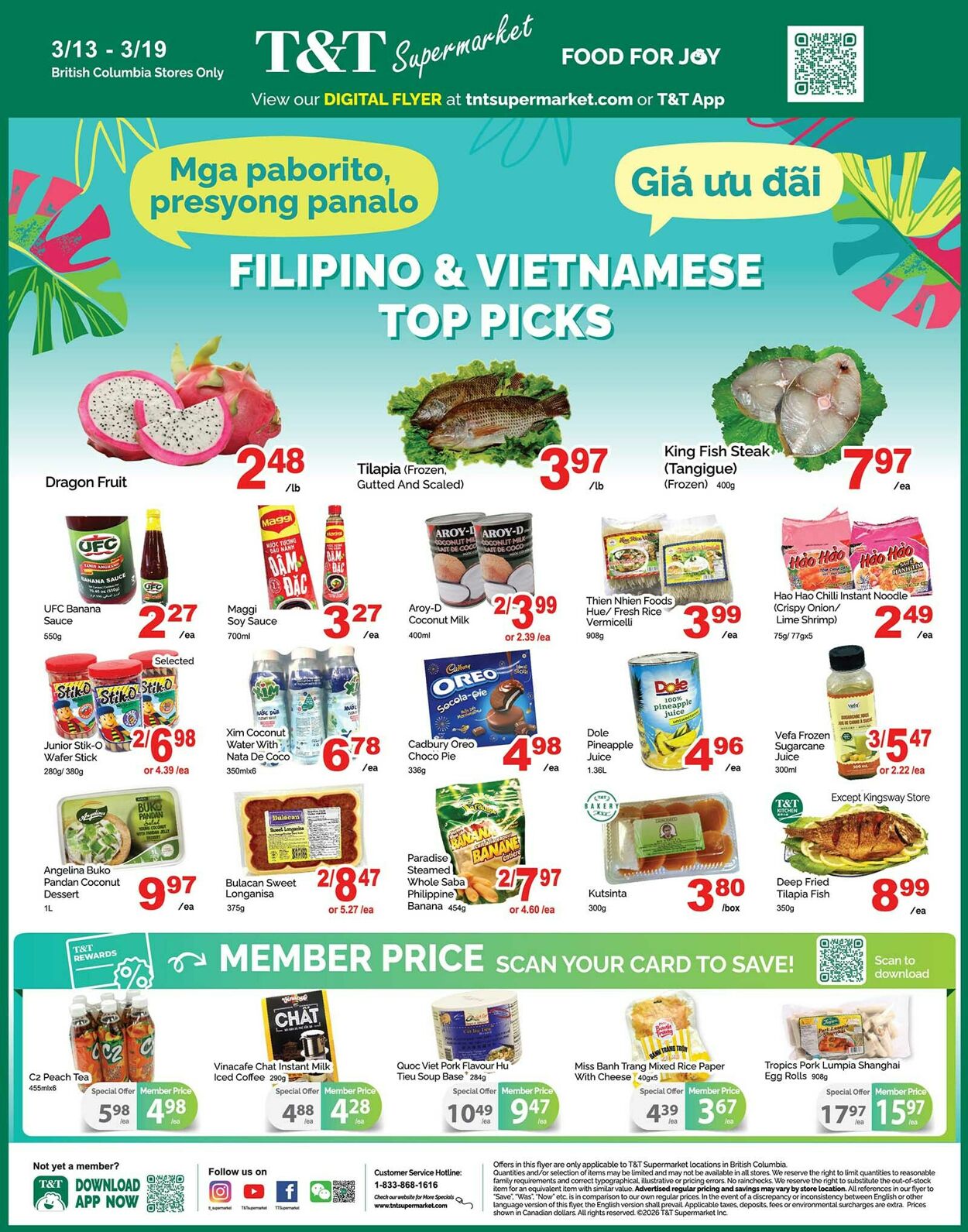 Circulaire T&T Supermarket 13.03.2026 - 19.03.2026