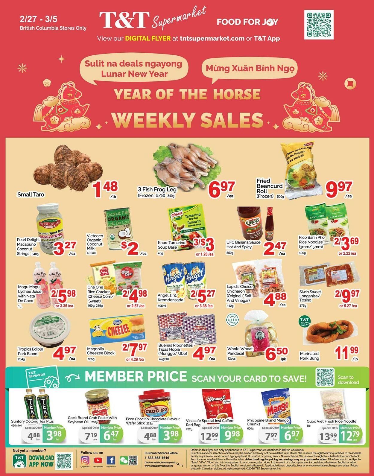 Circulaire T&T Supermarket 27.02.2026 - 05.03.2026