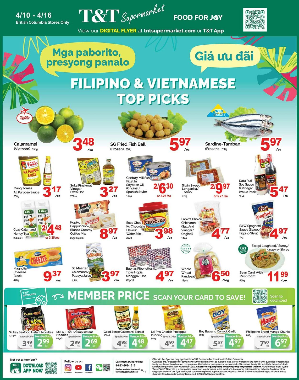 Circulaire T&T Supermarket 10.04.2026 - 16.04.2026