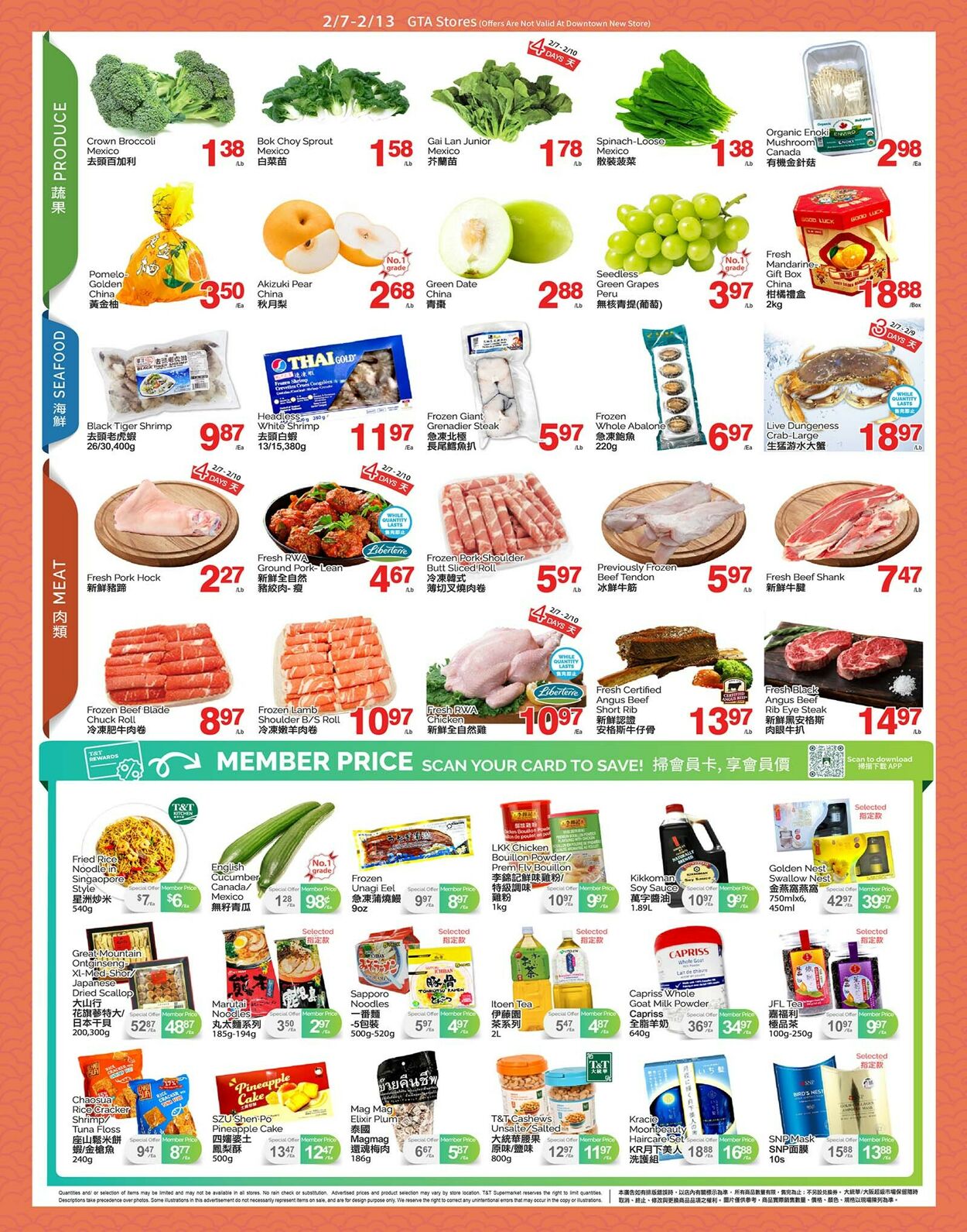 Circulaire T&T Supermarket 07.02.2025 - 13.02.2025