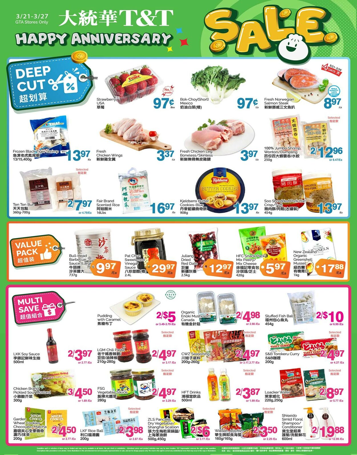 Circulaire T&T Supermarket 21.03.2025 - 27.03.2025