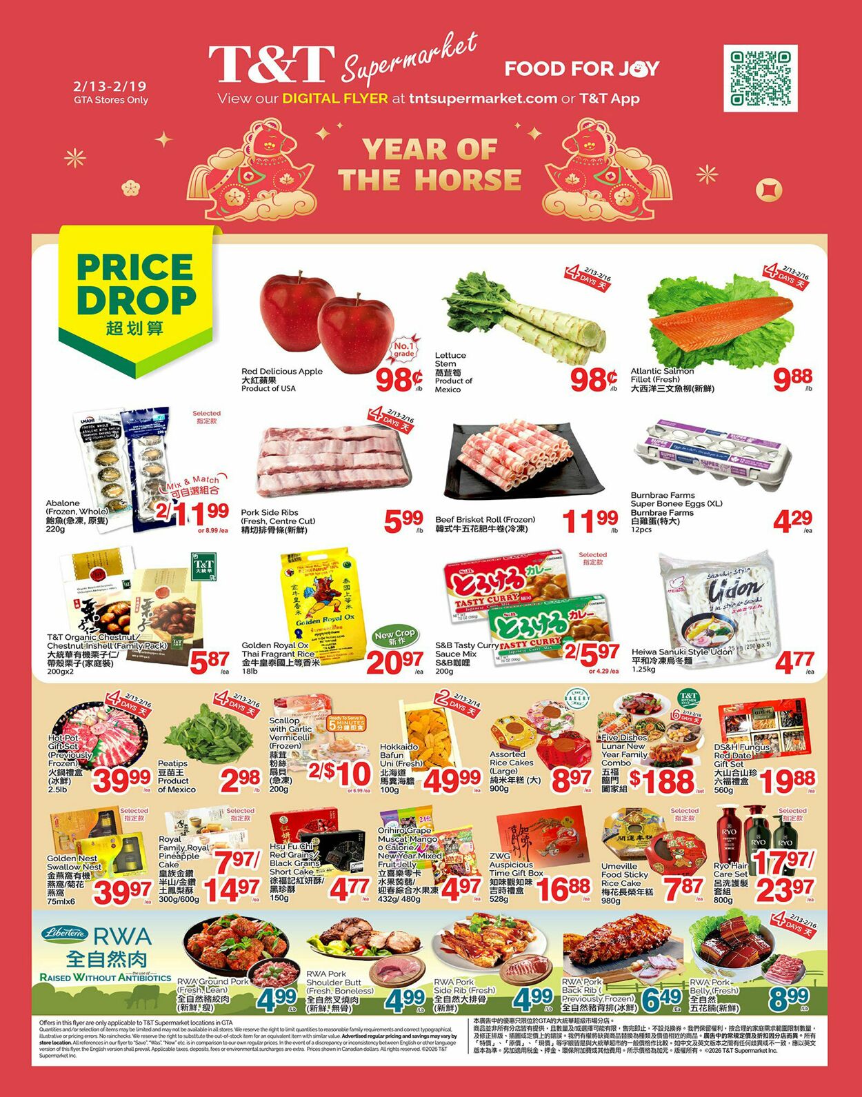 Circulaire T&T Supermarket 13.02.2026 - 19.02.2026