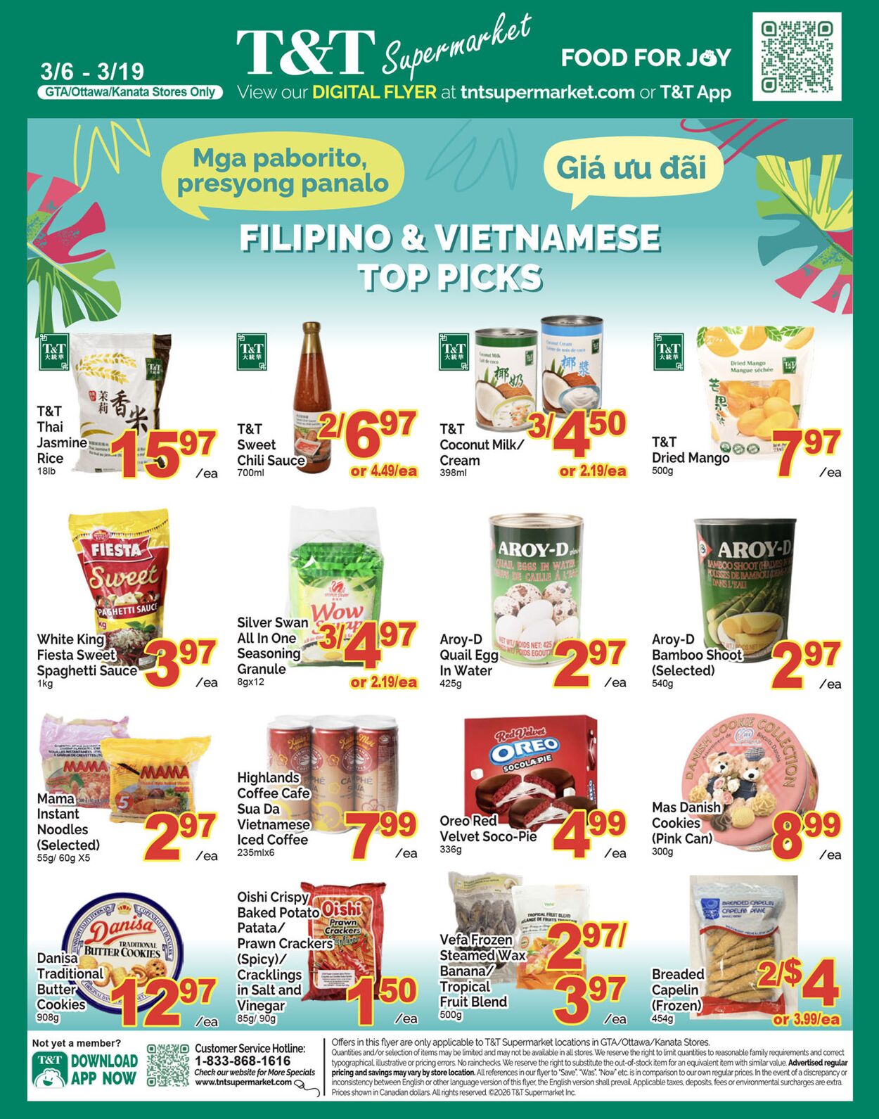 Circulaire T&T Supermarket 06.03.2026 - 12.03.2026