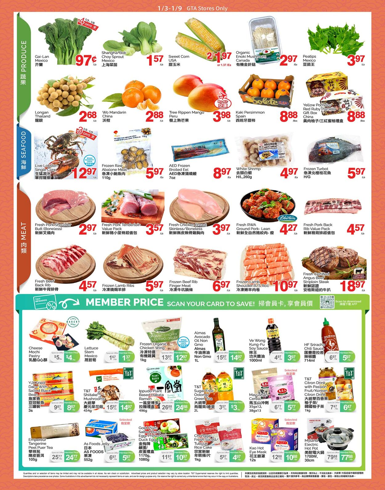 Circulaire T&T Supermarket 03.01.2025 - 09.01.2025